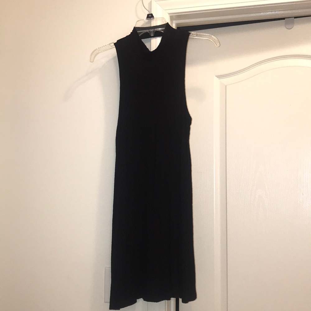 Black shift dress